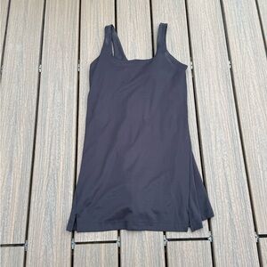 Old Navy power soft Black Dress with shorts liner